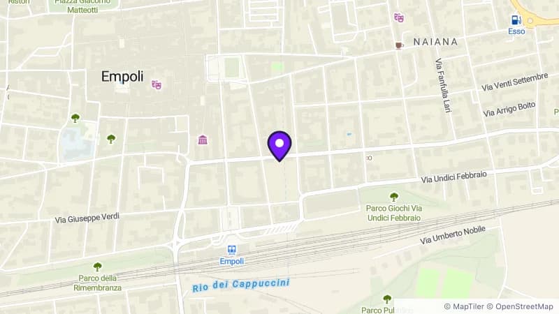Mappa: Via Giovanni da Empoli 13/15